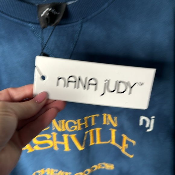 One Night In Nashville Cheat Codes Crewneck - Picture 3 of 5